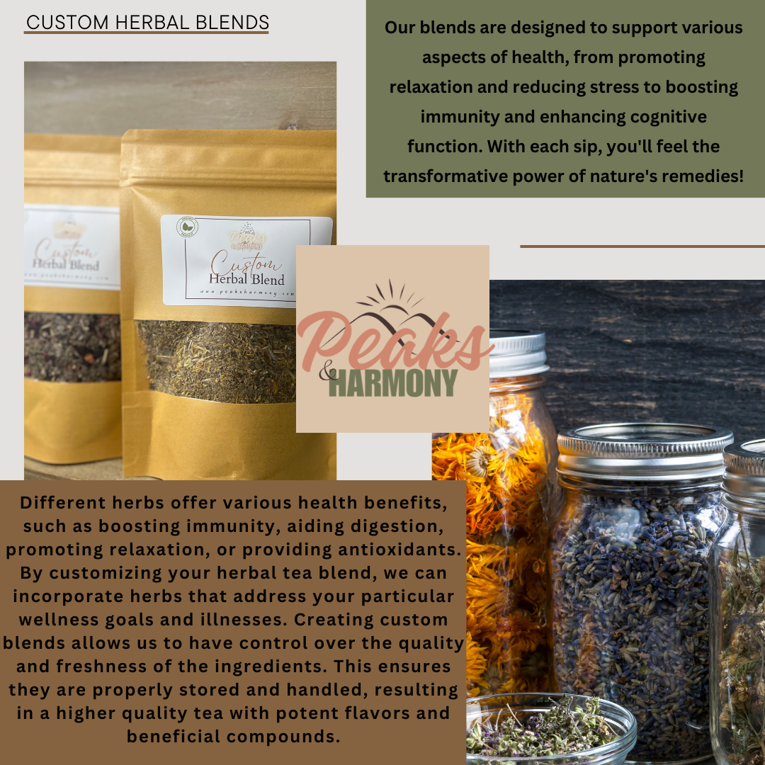 Custom Herbal Blends & Tinctures
