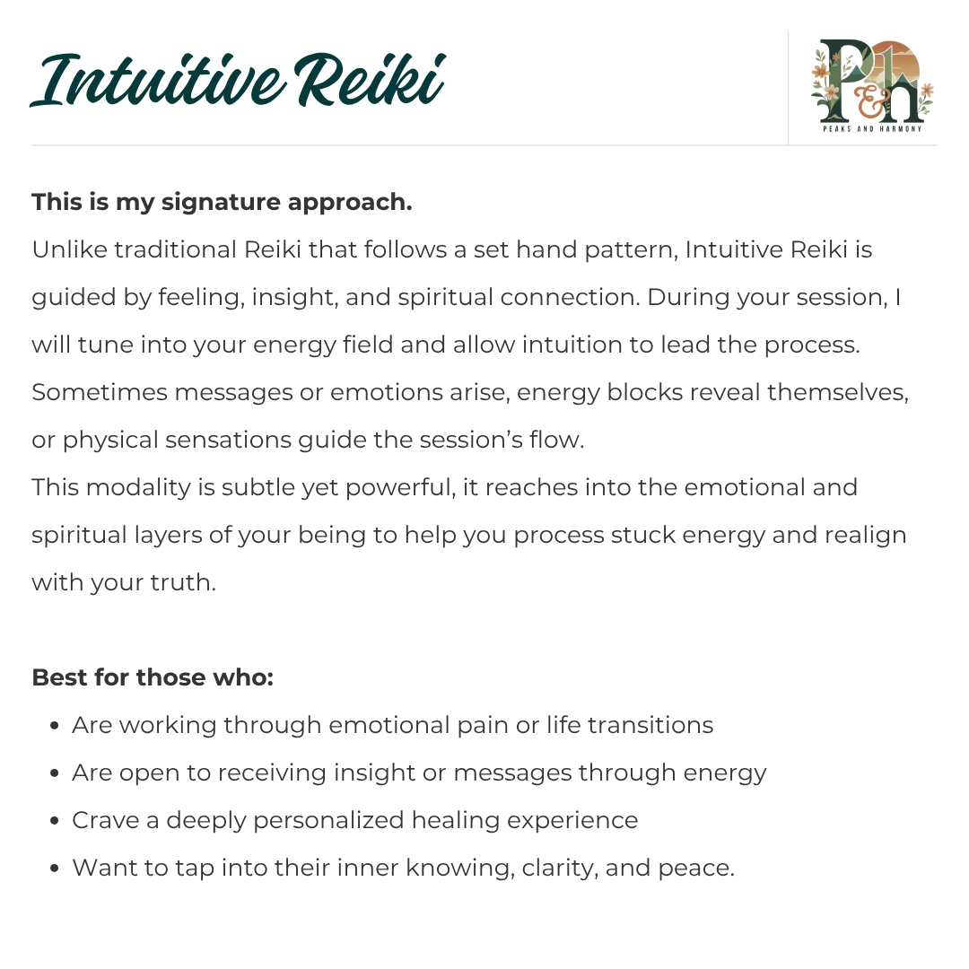 Intuitive Reiki