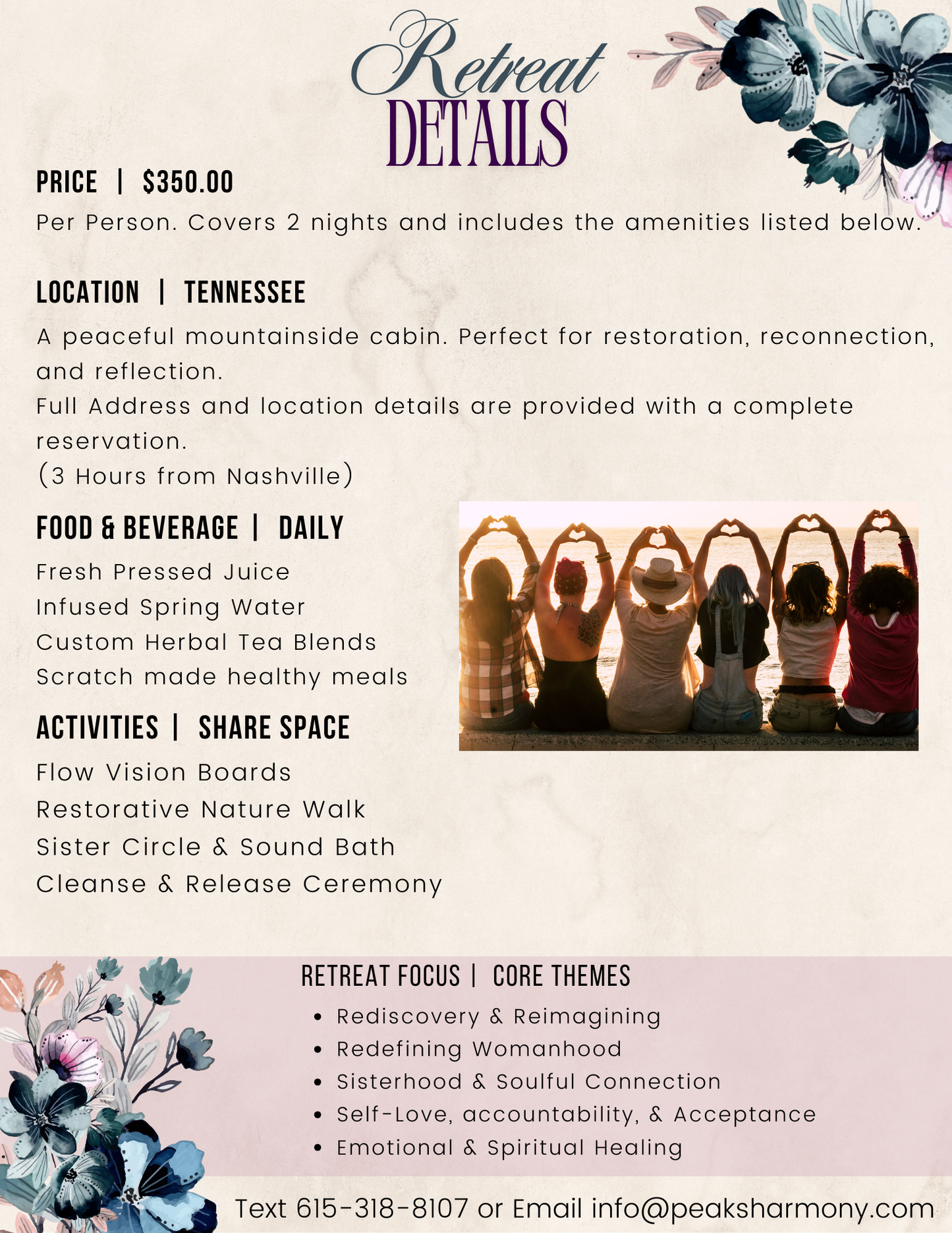 The Well Woman Collective Retreat