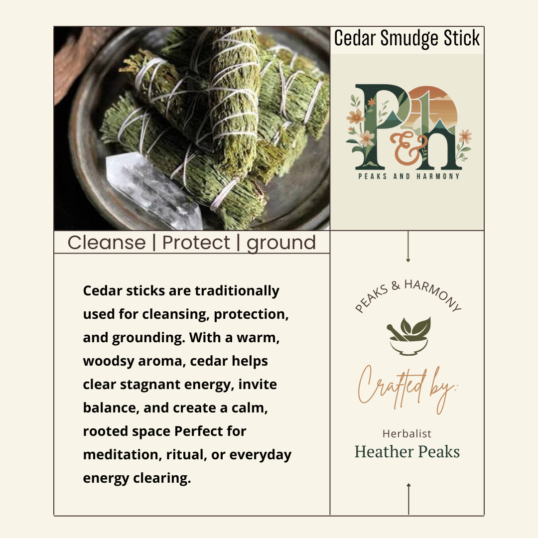 Cedar Cleansing Sticks