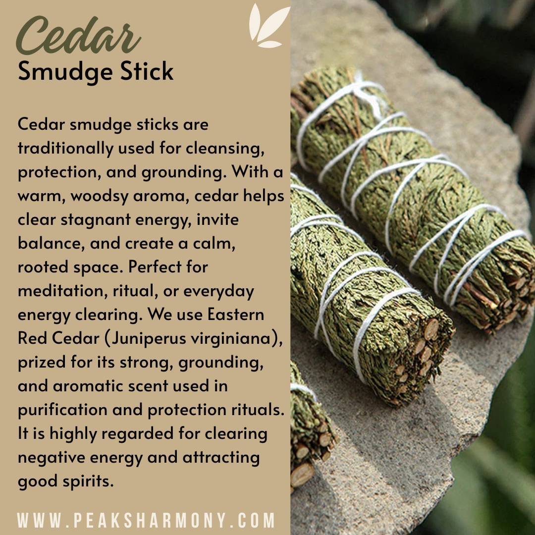 Cedar Smudge Sticks