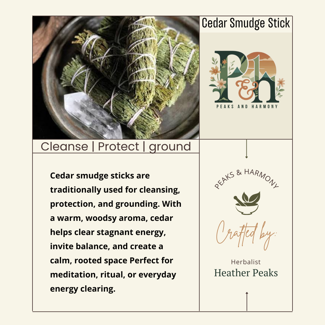 Cedar Smudge Sticks