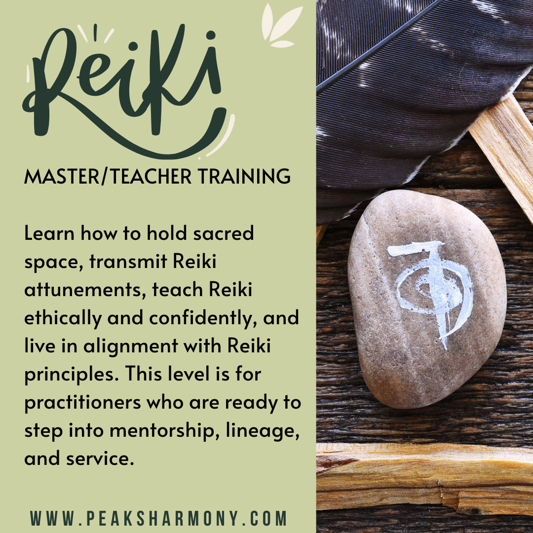 The Harmony Codes: Reiki Master/Teacher Training Retreat
