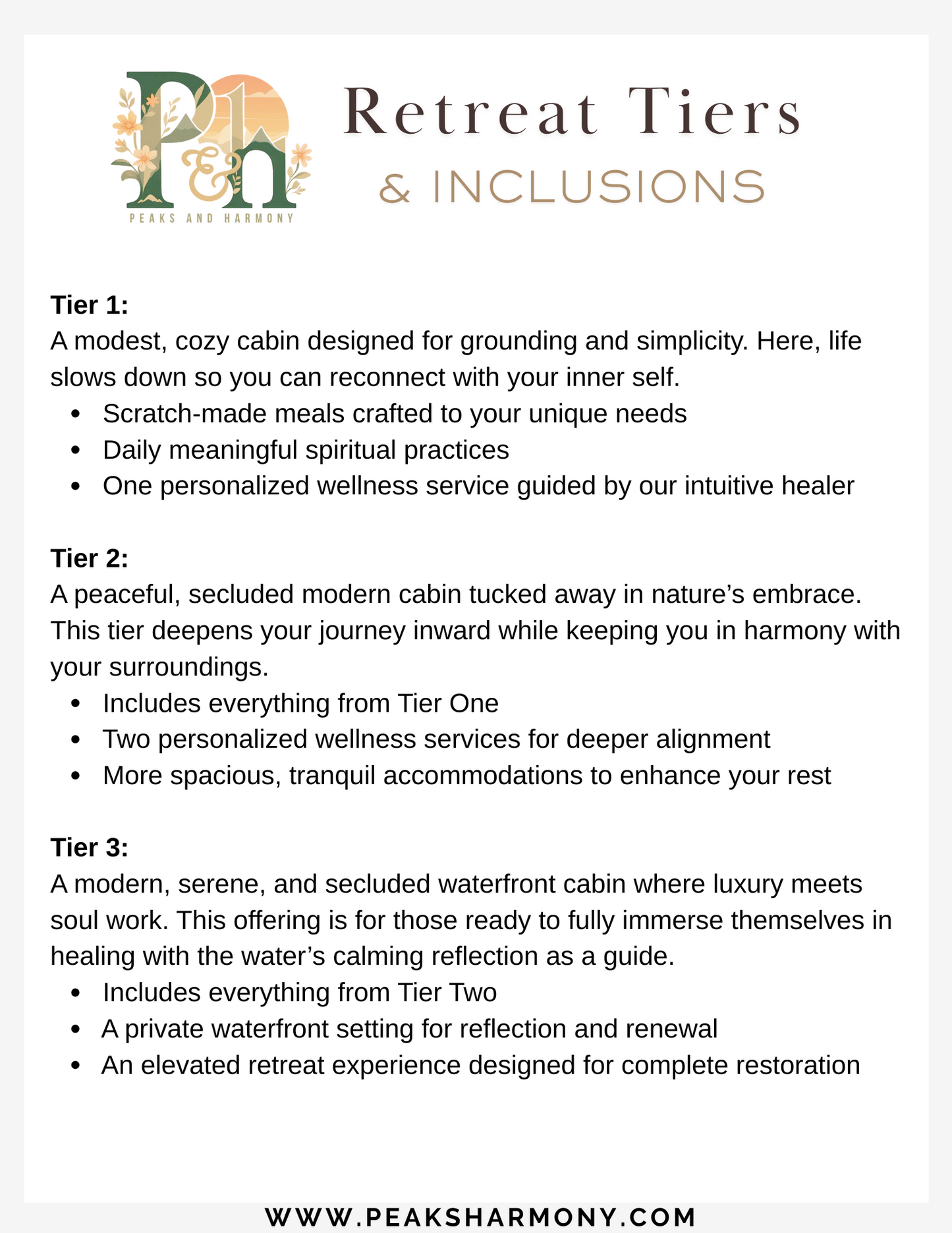 Self Booking Solo Retreat