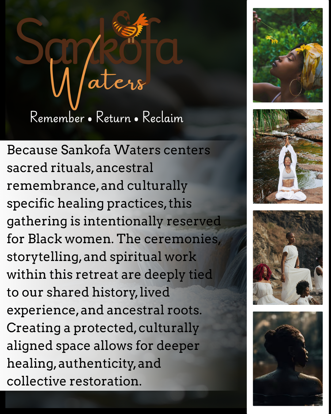 Sankofa Waters Retreat
