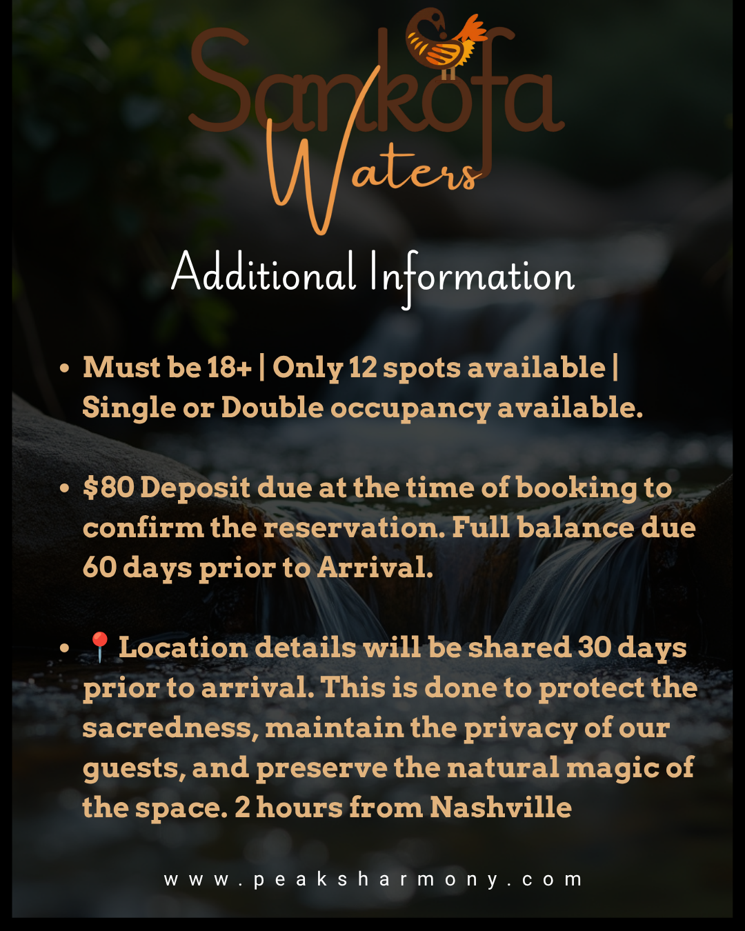 Sankofa Waters Retreat