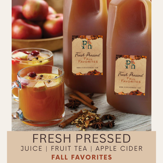 Fresh Pressed Fall Favorites