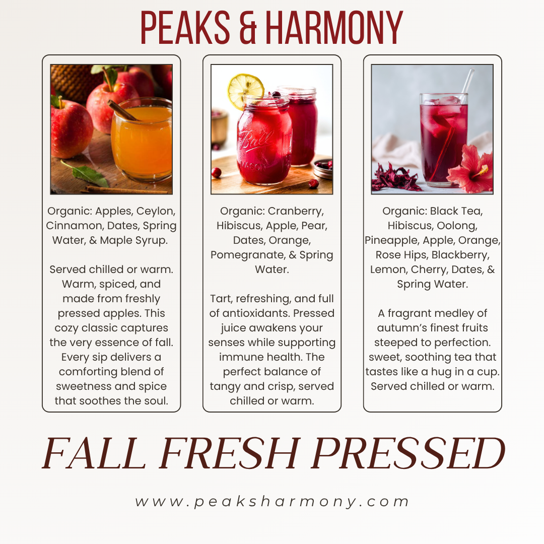 Fresh Pressed Fall Favorites